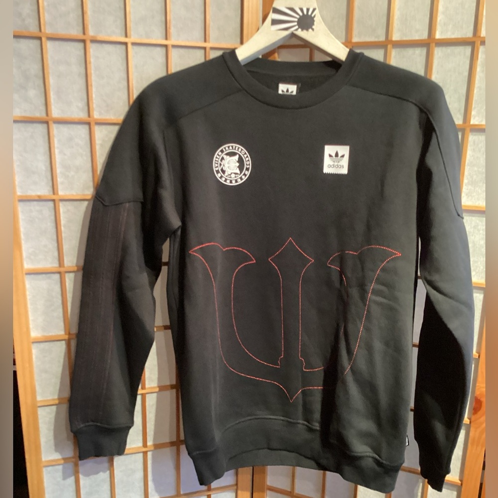 Adidas Skateboarding x Evisen Crewneck DU3898 Men's Size Small